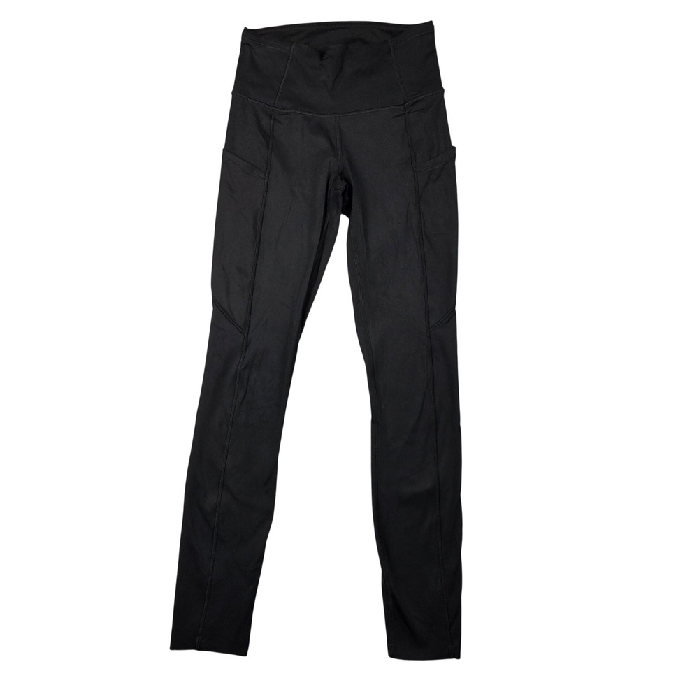 Lululemon Speed Up Tight Women Size 2 Black Good High Rise Running Leggings